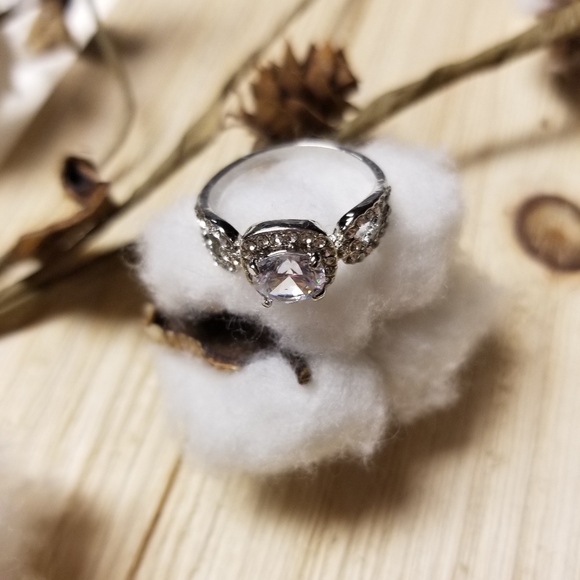 💍💍BEAUTIFUL!! White Sapphire White Gold plated ring💍💍 - Picture 14 of 14